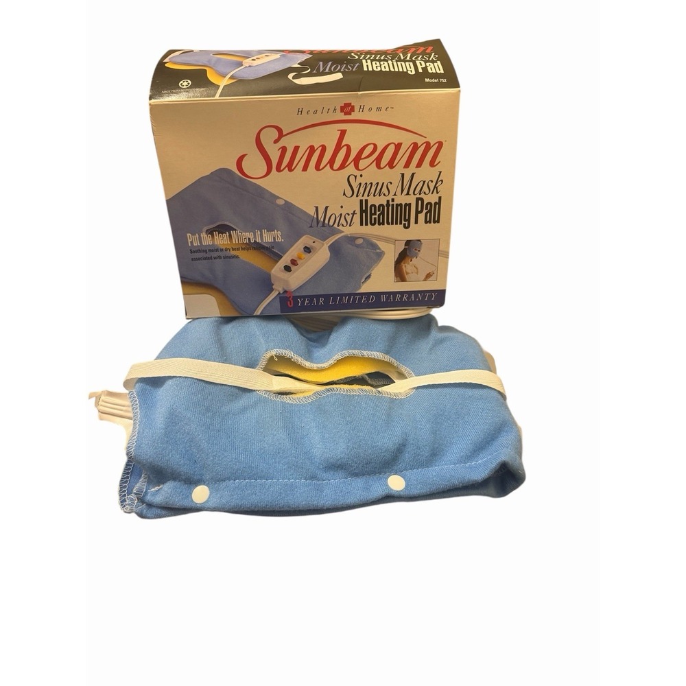 Sunbeam Sinus Mask 752-8 Heating‎ Pad